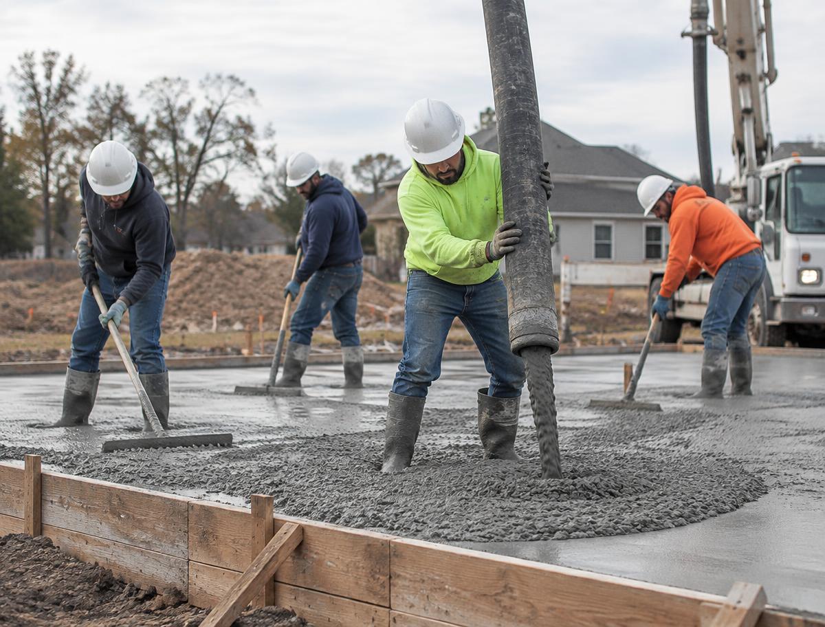 Apollo project team on the job site